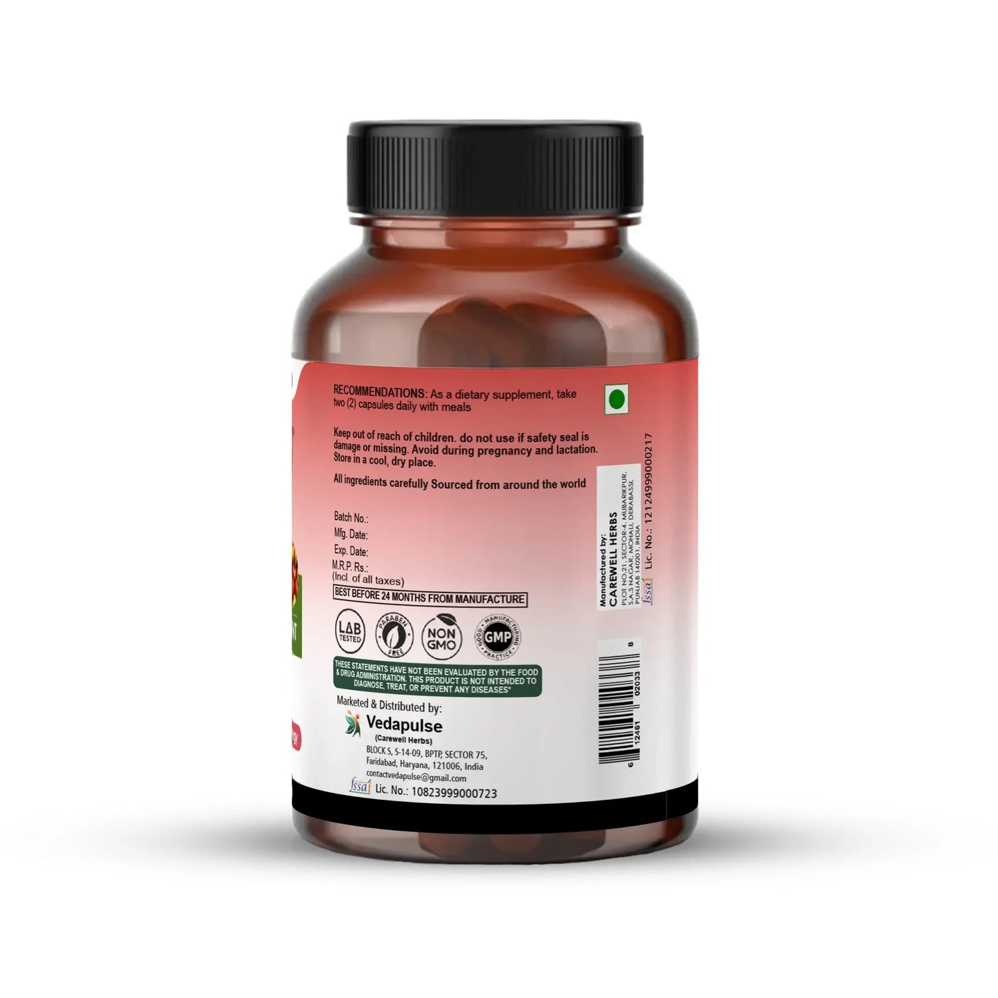 ACV Craving Control + Fat Burner | 90 Capsules | Vedapulse - Vedapulse