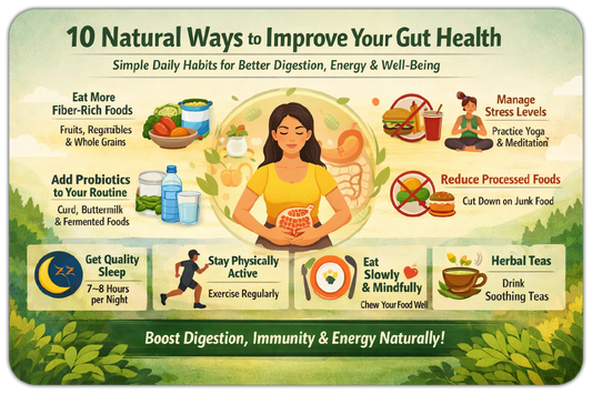 Improve Gut Health Naturally: 10 Simple Daily Habits