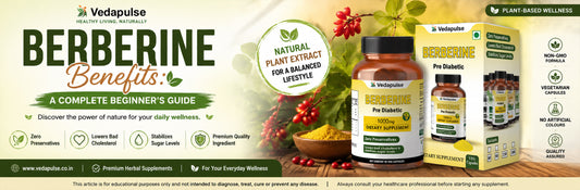 Berberine 1000mg Herbal Capsules with botanical ingredients for daily wellness