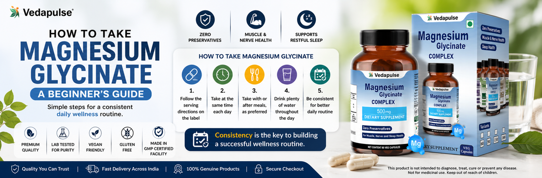 Learn how to take Magnesium Glycinate correctly with practical tips on daily use, meal timing, storage, and building a consistent wellness routine.
