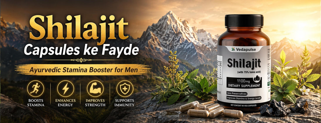 Shilajit Capsules ke Fayde aur Ayurvedic Stamina Booster for Men