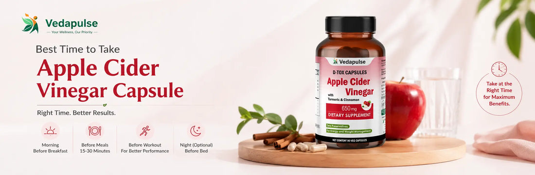 Best time to take apple cider vinegar capsules, before or after eating