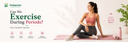 Woman exercising during periods for overall wellness