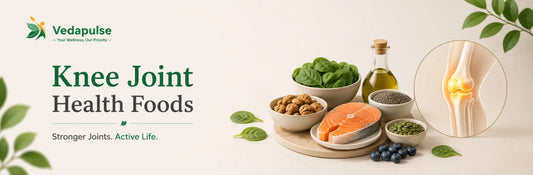 Salmon, walnuts, spinach, chia seeds and other foods that support knee joint health