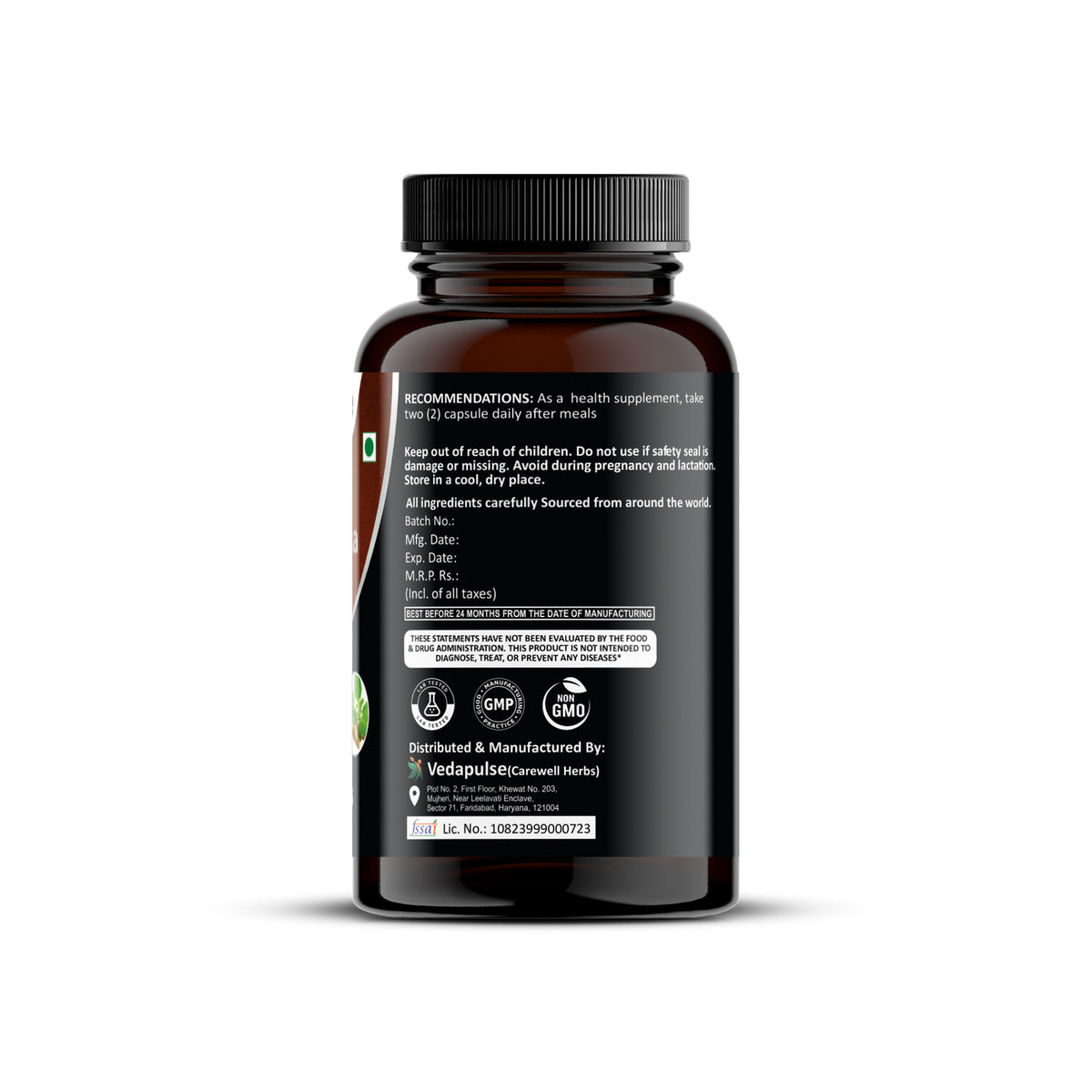 Ashwgandha60CapsulesLeftSide