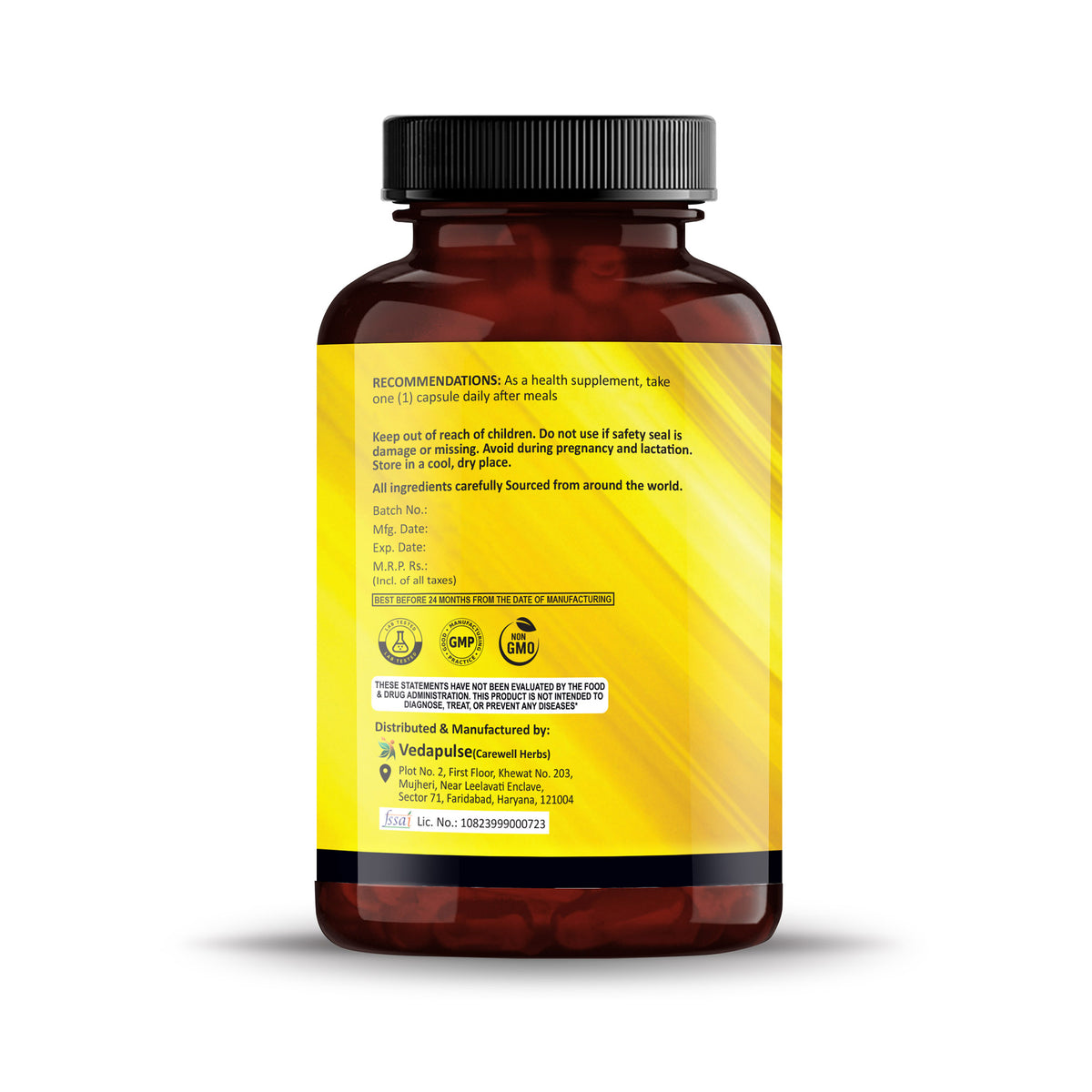 Benfotiamine150CapBottleLeftSide