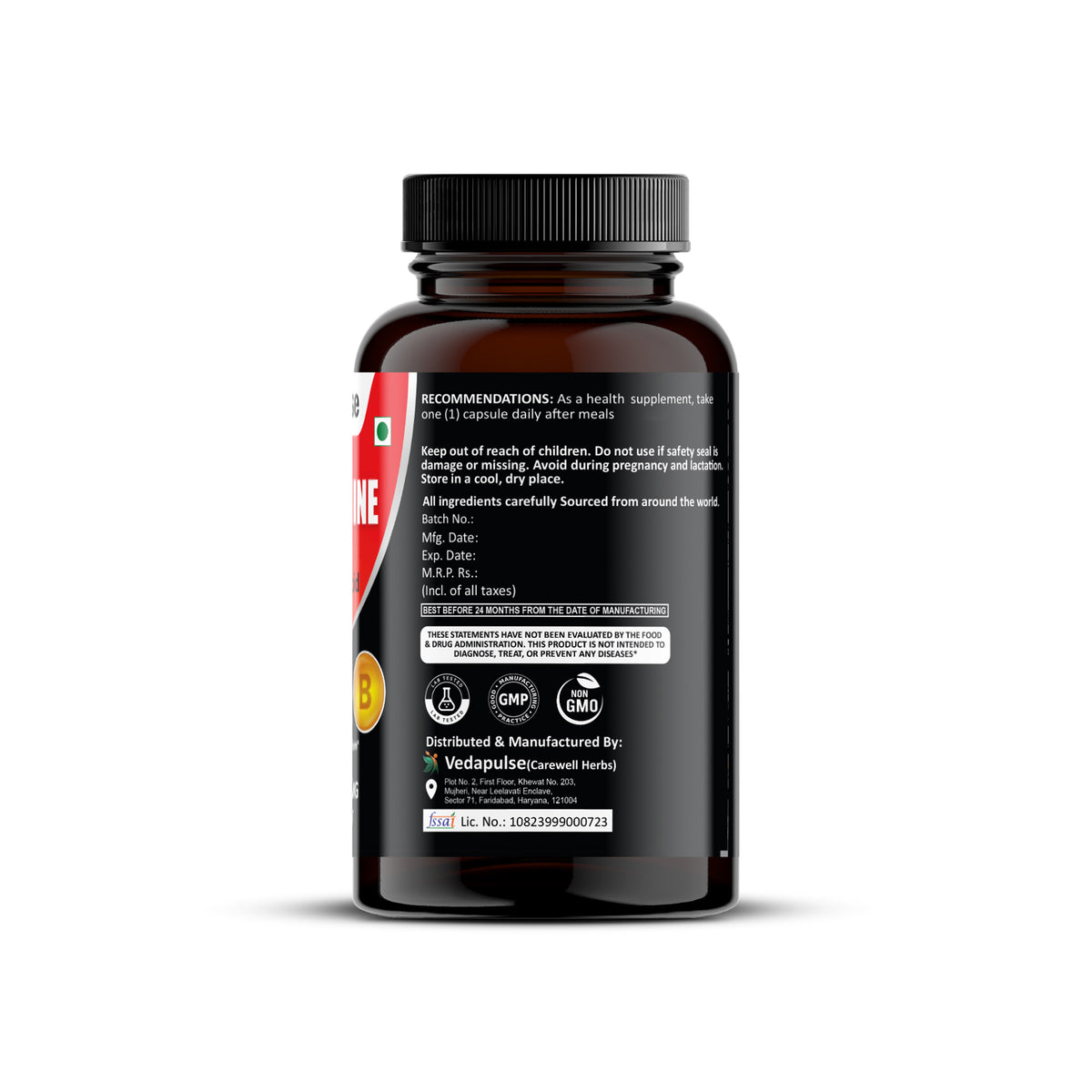 Benfotiamine60CapsulesLeftSide