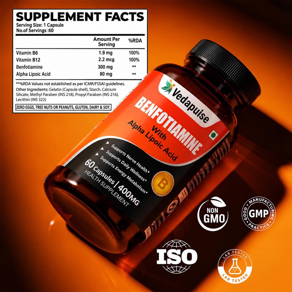 Benfotiamine60CapsulesSupplementsFactsPost