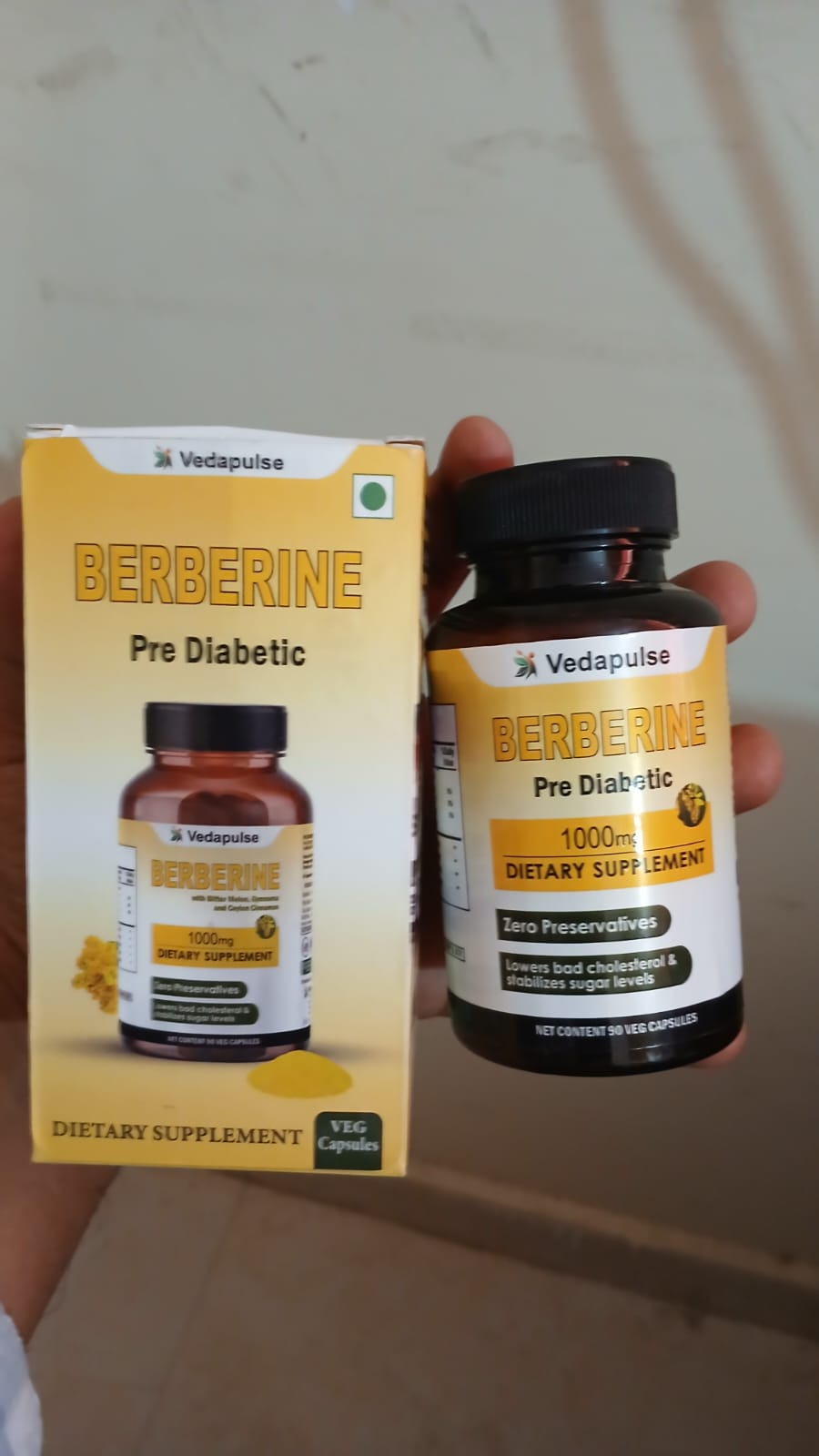 Berberine Real Product Open Box