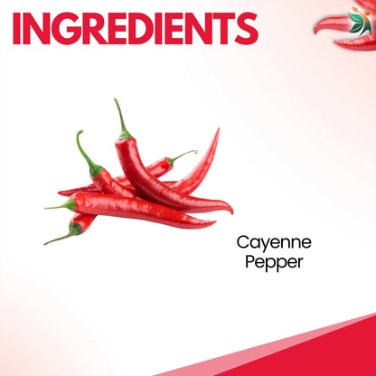 Cayenne Pepper Ingredients vedapulse