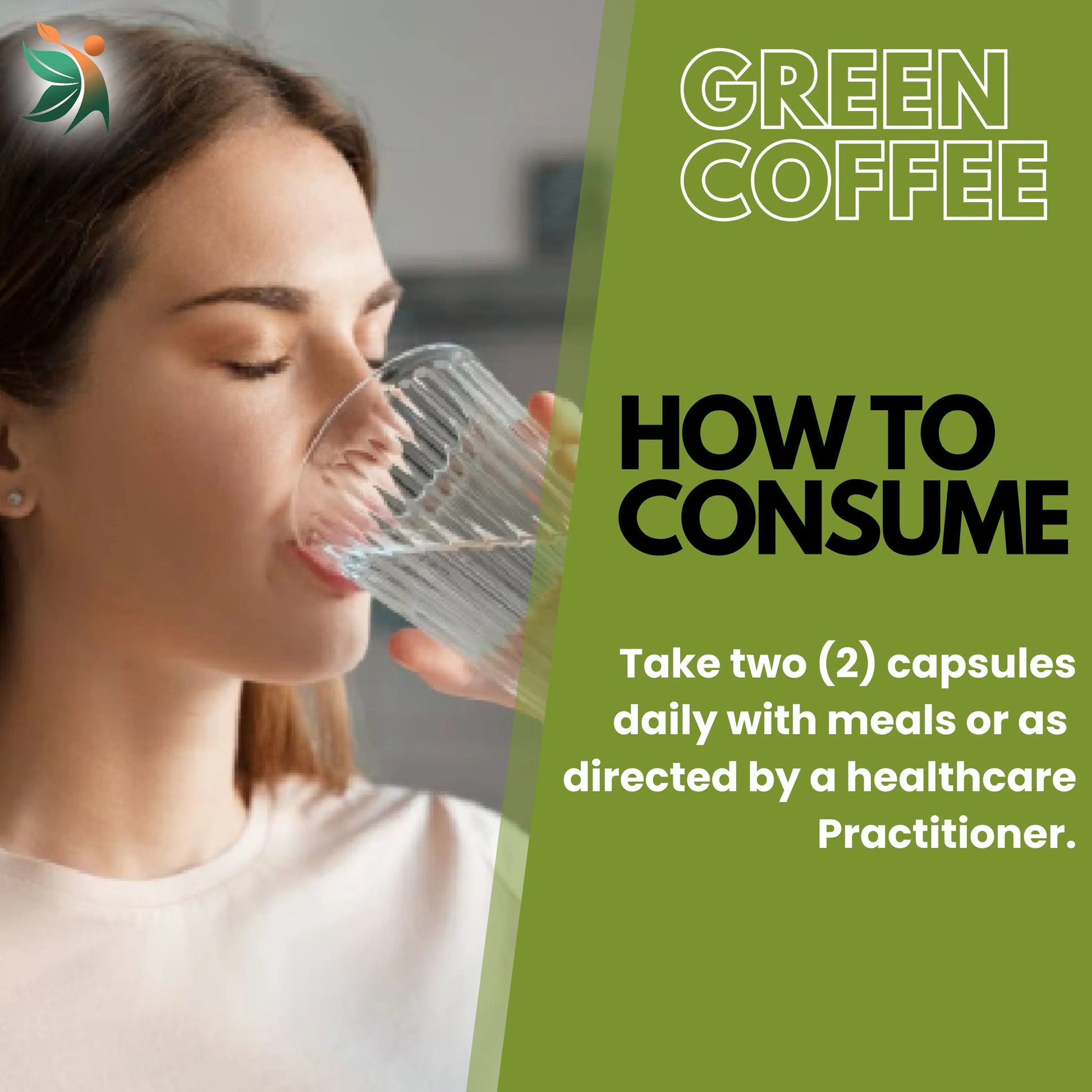 Green Coffee 1000mg Capsules | Vedapulse - Vedapulse