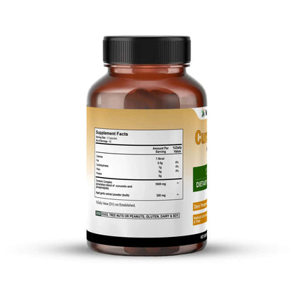 Curcumin 1300mg Capsules | Vedapulse
