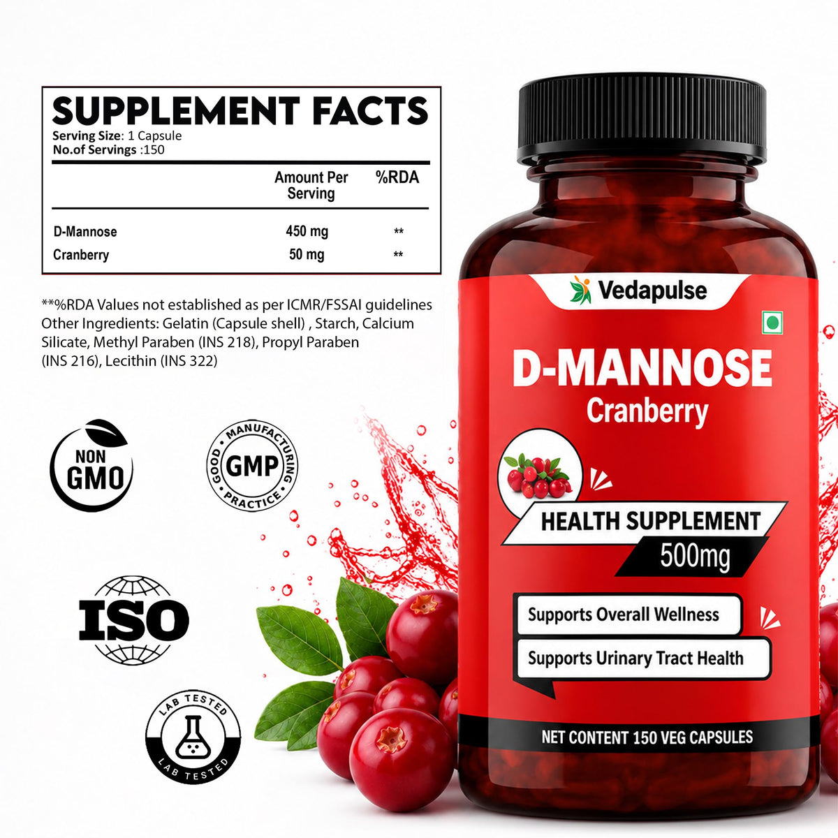 D-MannoseCranberrySupplementFactsPost