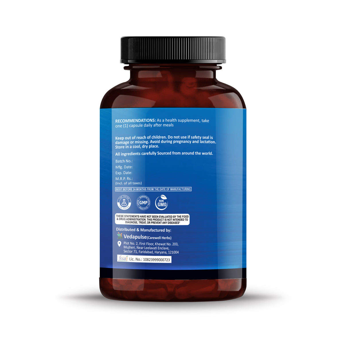 ElectrolyteHydration500mgCapsuleBottleLeftSide