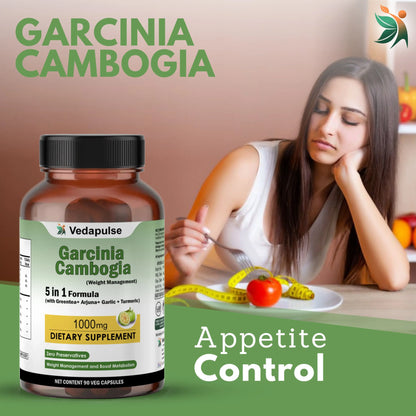 Garcinia Cambogia 1000mg Capsules by Vedapulse - Vedapulse