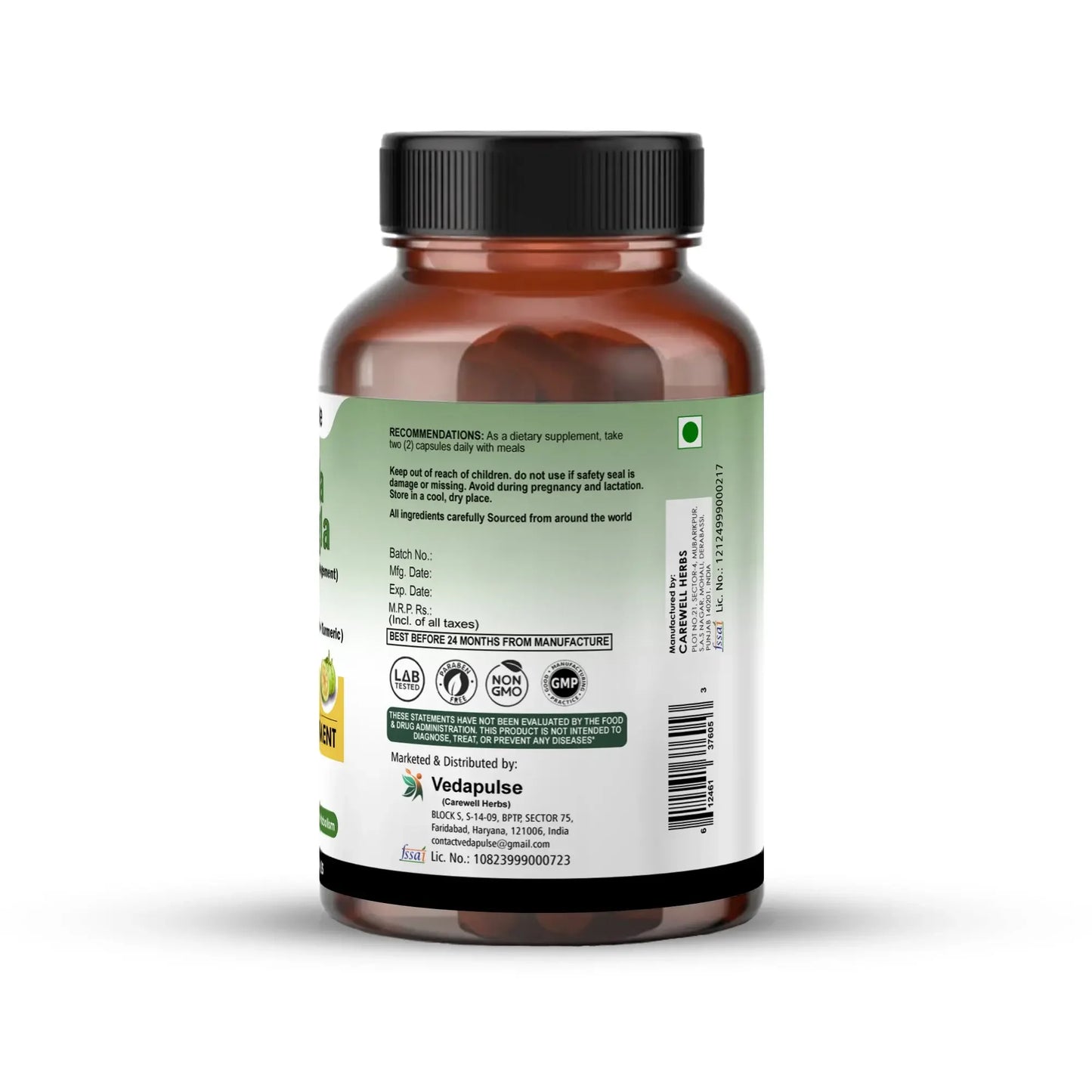Garcinia Cambogia 1000mg Capsules by Vedapulse - Vedapulse