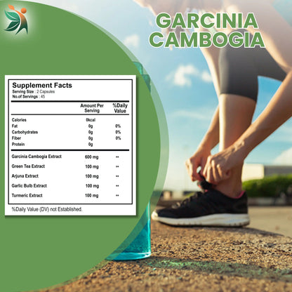 Garcinia Cambogia 1000mg Capsules by Vedapulse - Vedapulse