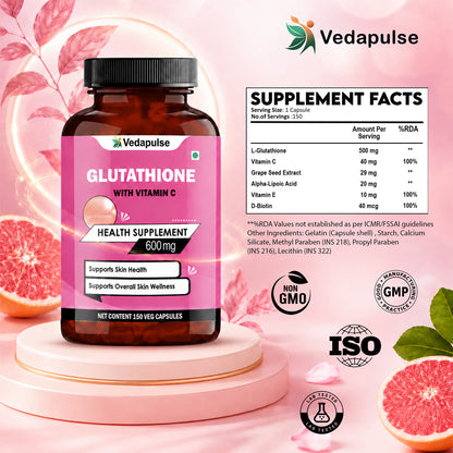 Glutathione600mgSupplementsFactsPost