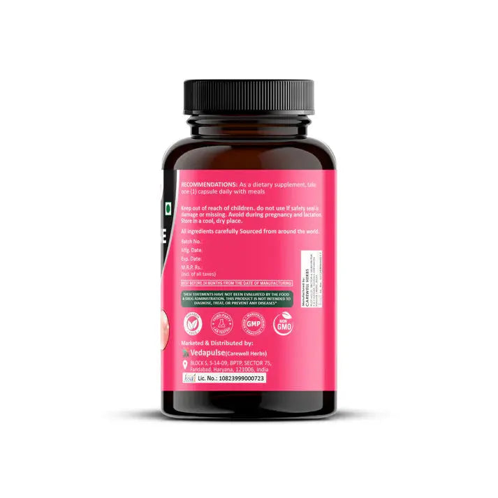 Glowing Skin Glutathione with Vitamin C Capsules | Vedapulse - Vedapulse