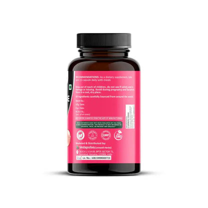 Glowing Skin Glutathione with Vitamin C Capsules | Vedapulse - Vedapulse