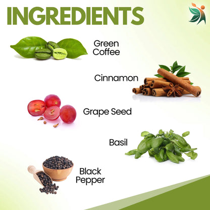 Green Coffee 1000mg Capsules | Vedapulse - Vedapulse