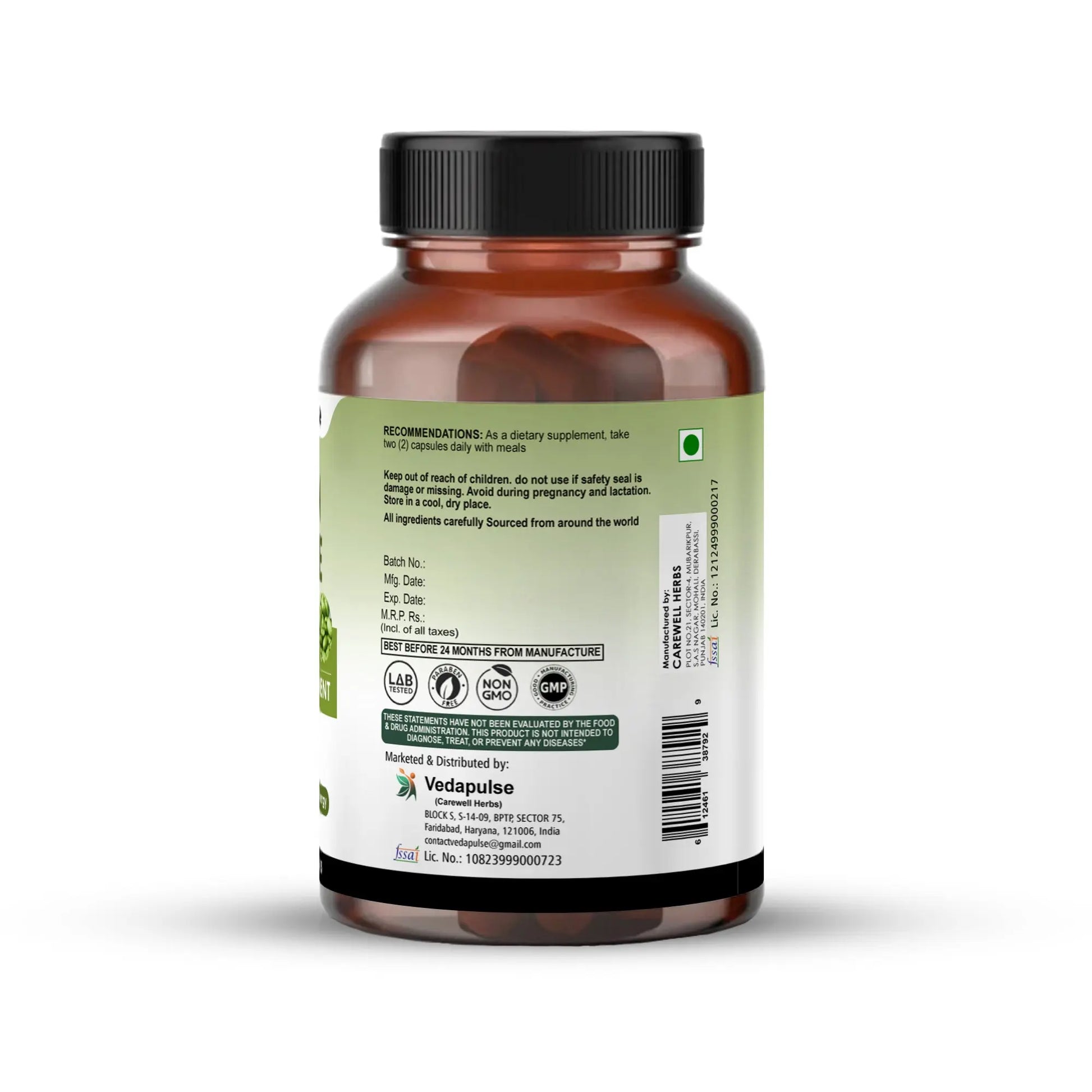 Green Coffee 1000mg Capsules | Vedapulse - Vedapulse