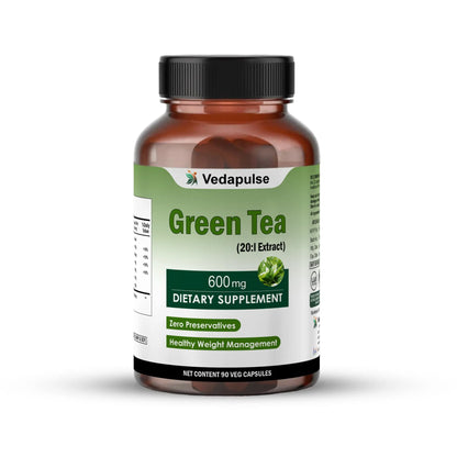 Green Tea Capsules by Vedapulse - Vedapulse