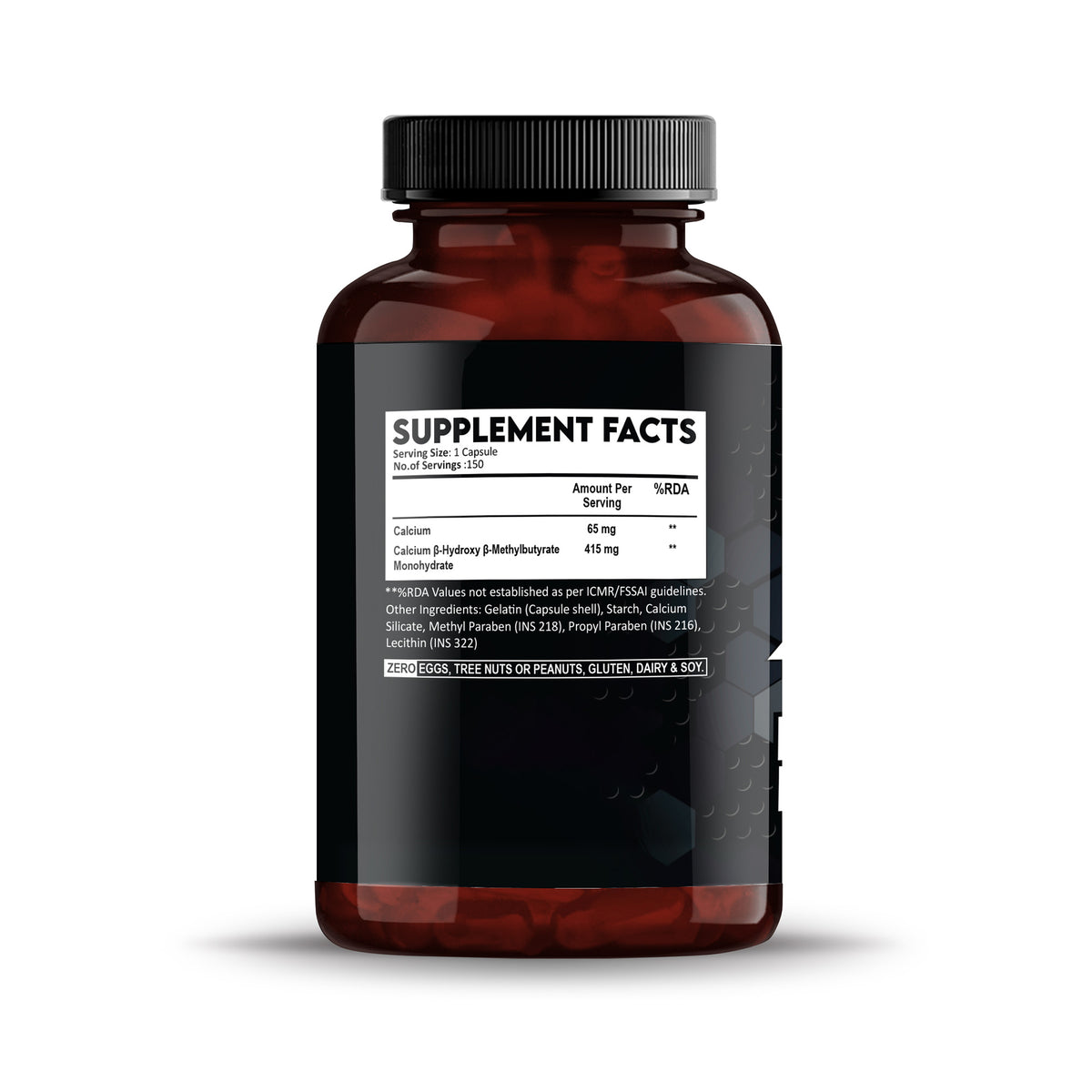 HMB500mgCapsuleBottleSupplementFactsSide