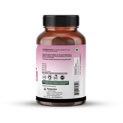 Hair, Skin & Nails with Biotin Capsules | Vedapulse Premium Supllement - Vedapulse