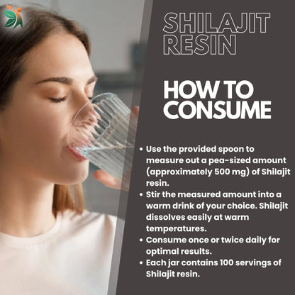 Shilajit Resin 100 Servings of 500mg | Vedapulse - Vedapulse