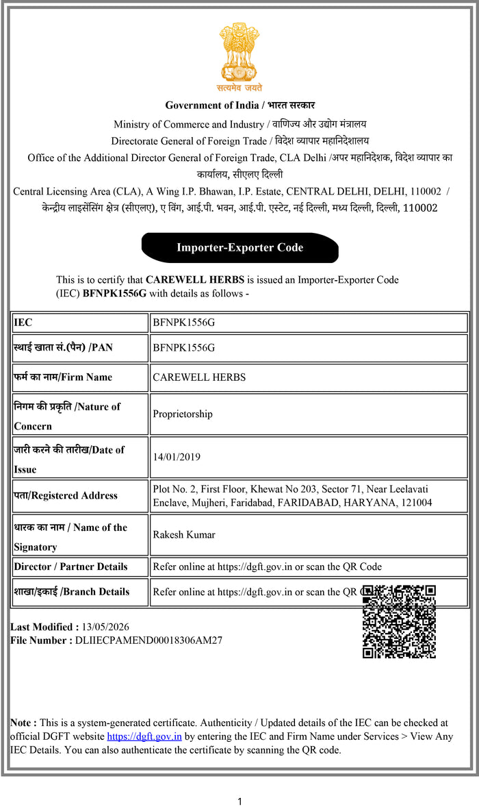 Importer Exporter Code (IEC)