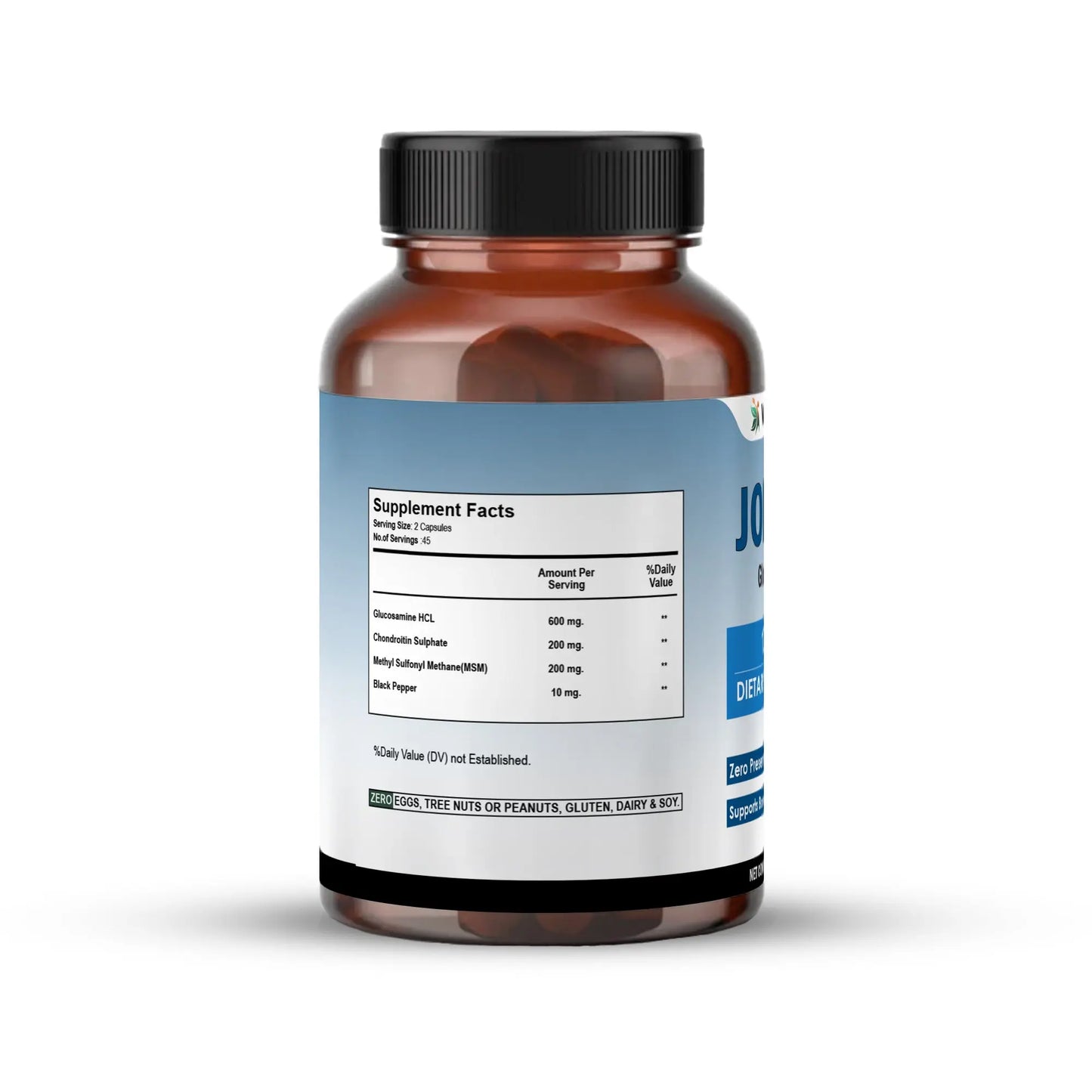 Jointix Glucosamine - 90 Capsules | 1000mg per Serving - Vedapulse