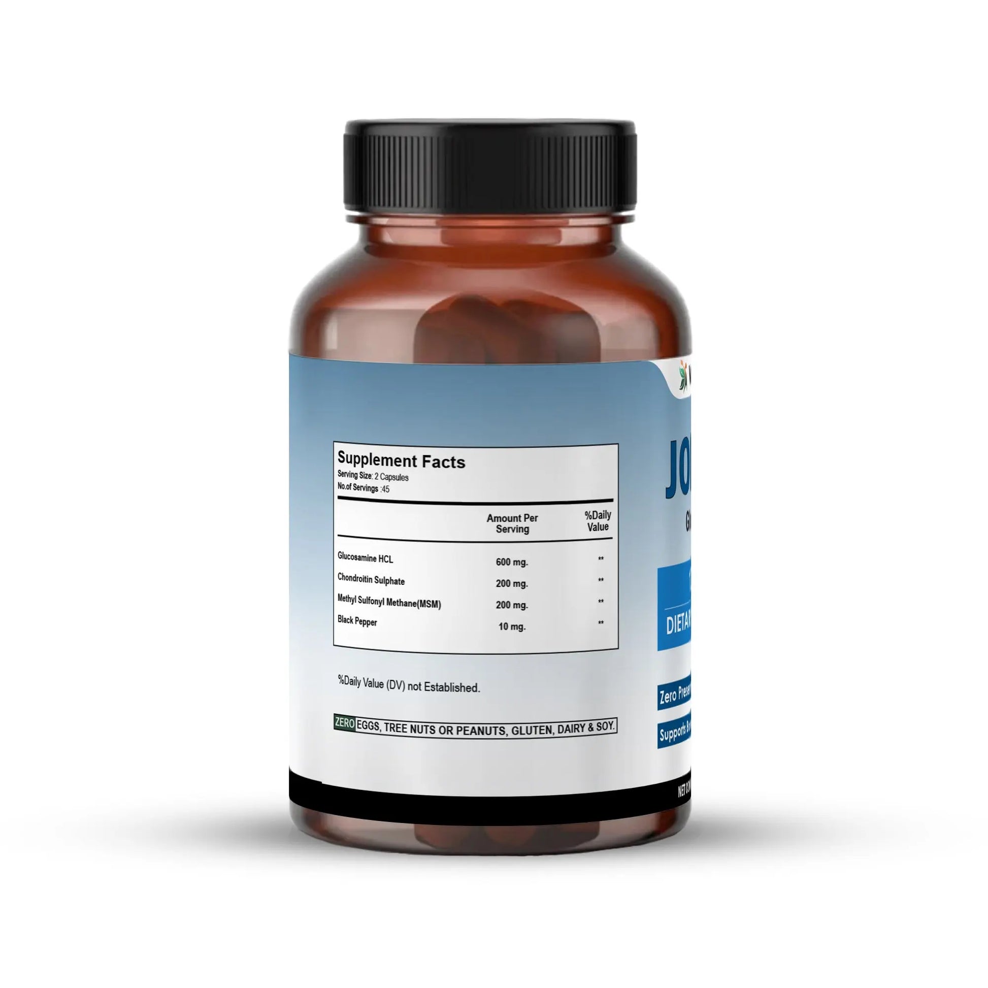 Jointix Glucosamine - 90 Capsules | 1000mg per Serving - Vedapulse