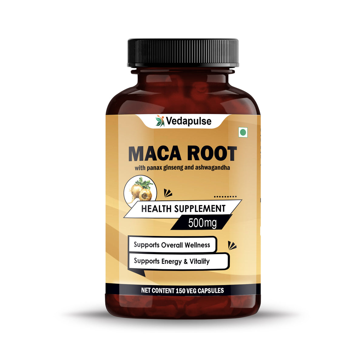 MacaRoot500mgCapsuleFrontSide