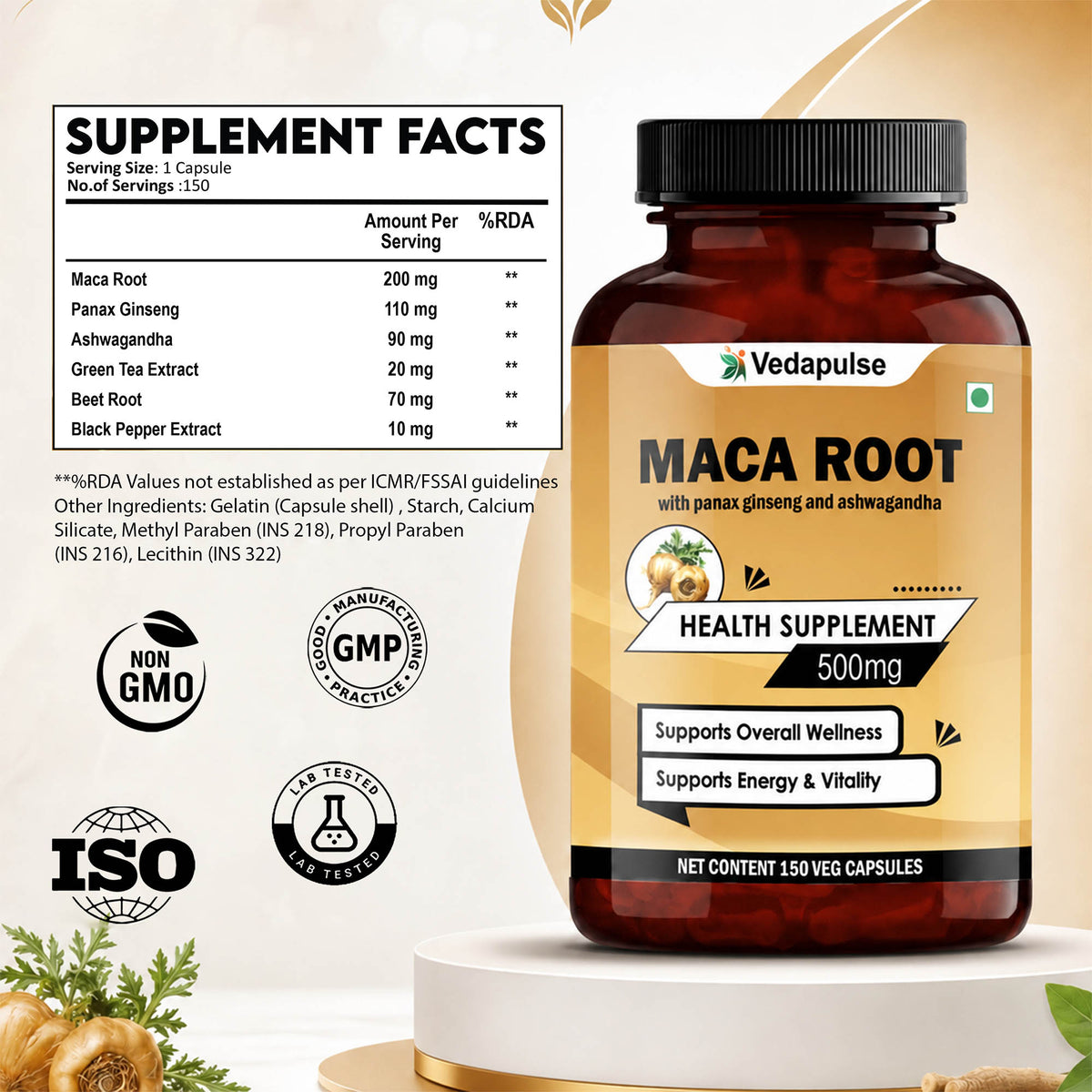 MacaRoot500mgSupplementFactsPost