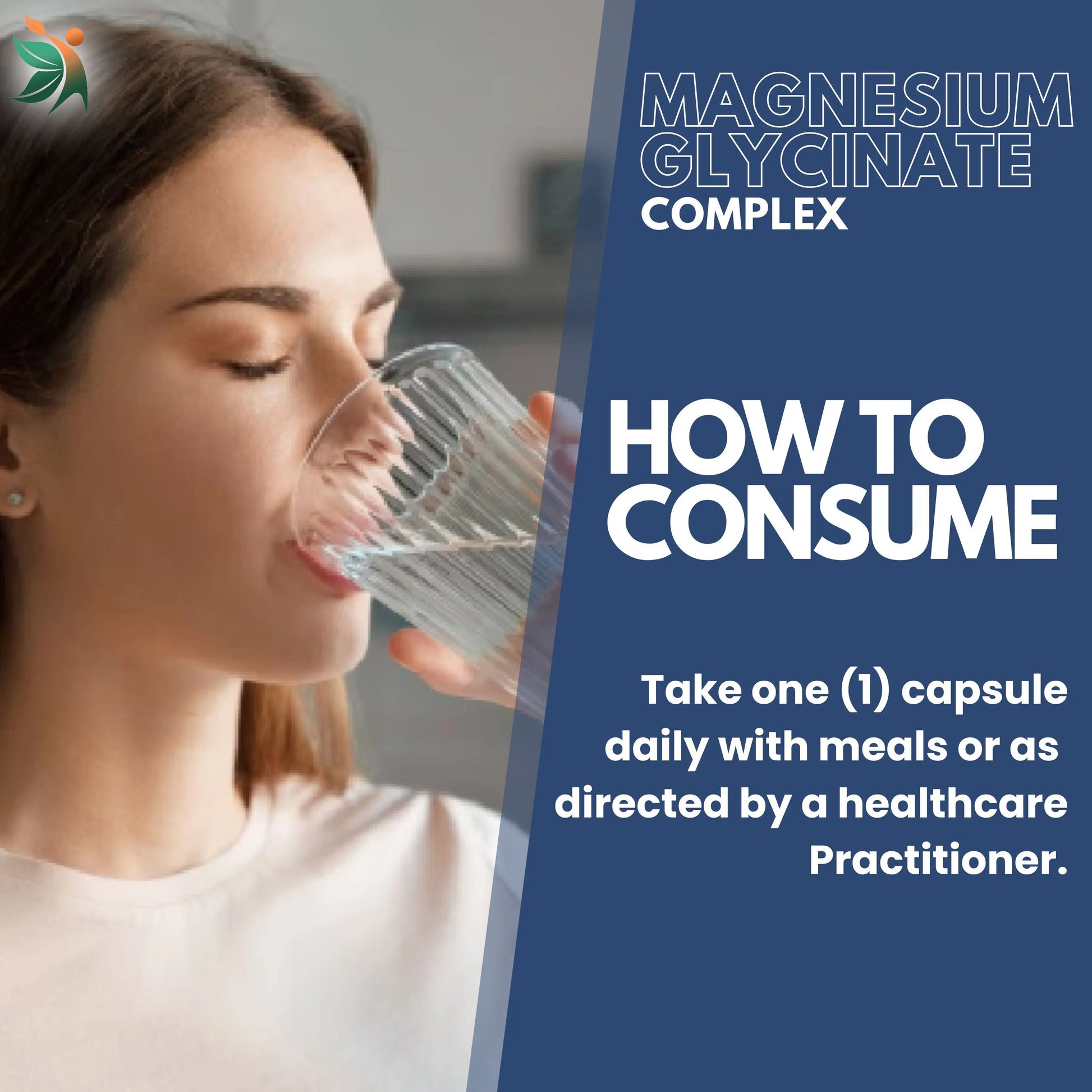 Magnesium Glycinate 500mg Capsules - Nerve Health, Muscle Recovery, Heart Function - Vedapulse