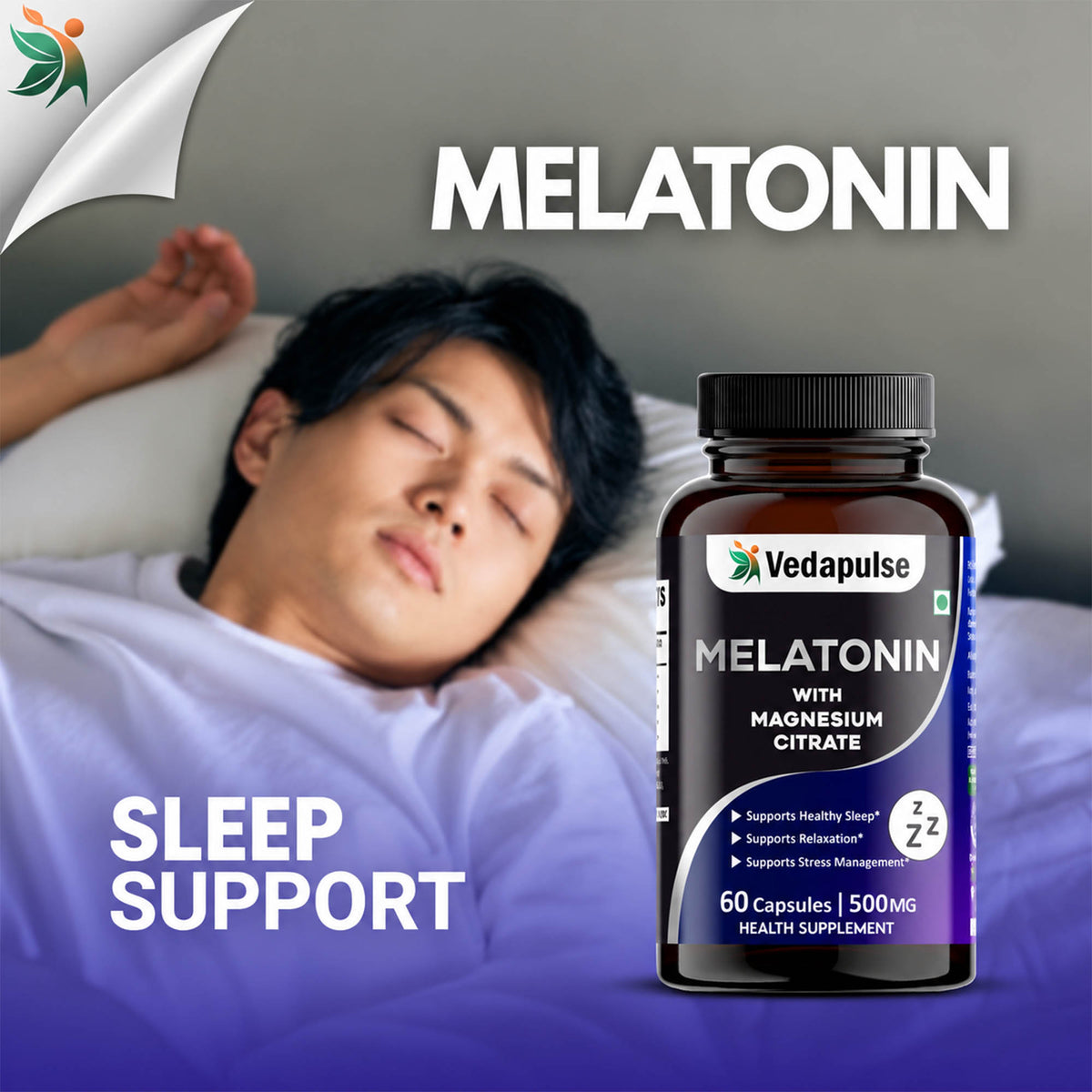 MelatoninCapsulesSleepSupport