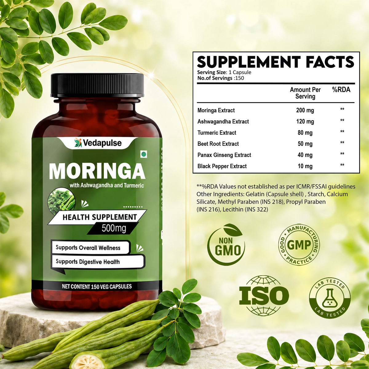 Moringa500MGSupplementFactsPost