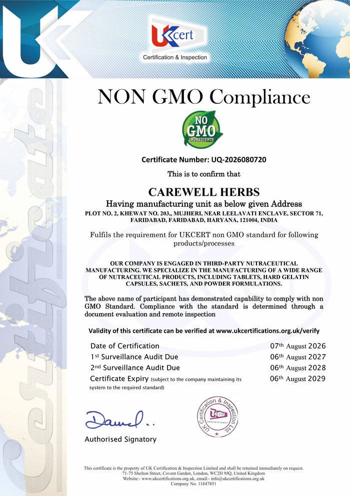 NON GMO Compliance
