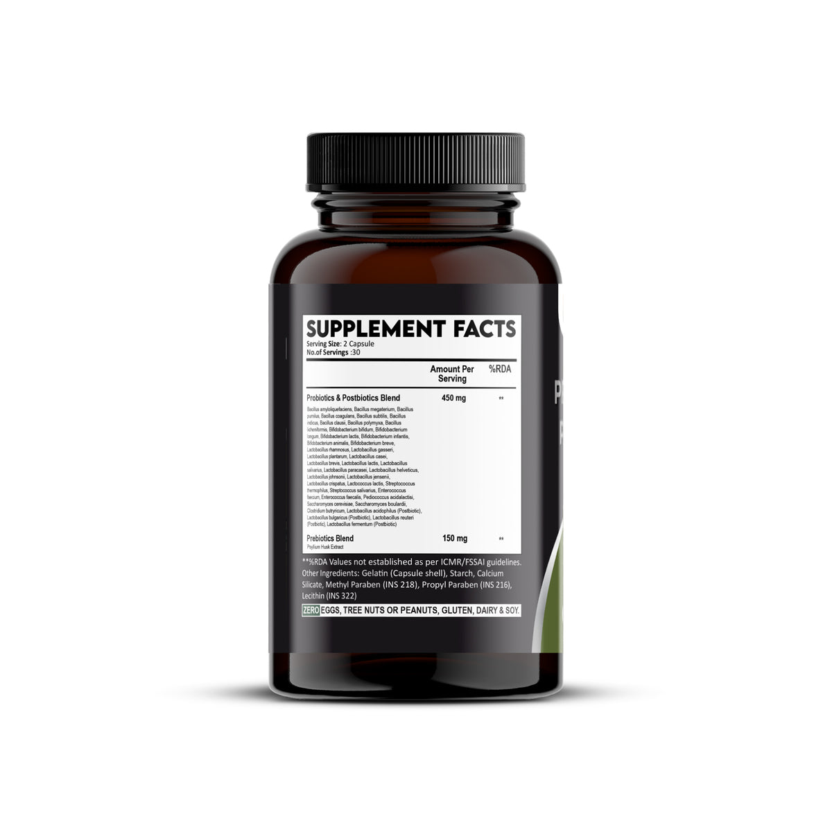 ProbioticsSupplementsFactsSide
