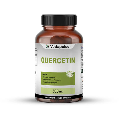 Quercetin with Bromelain 1000mg Herbal Capsules| Vedapulse - Vedapulse