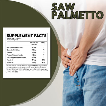 SawPalmettoSupplementFacts