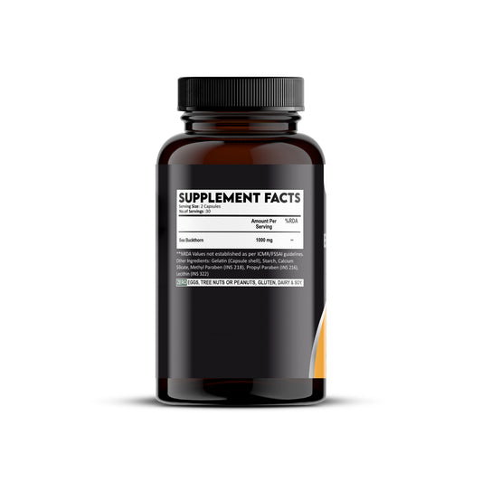 SeaBuckthornCapsuleSupplementsFacts