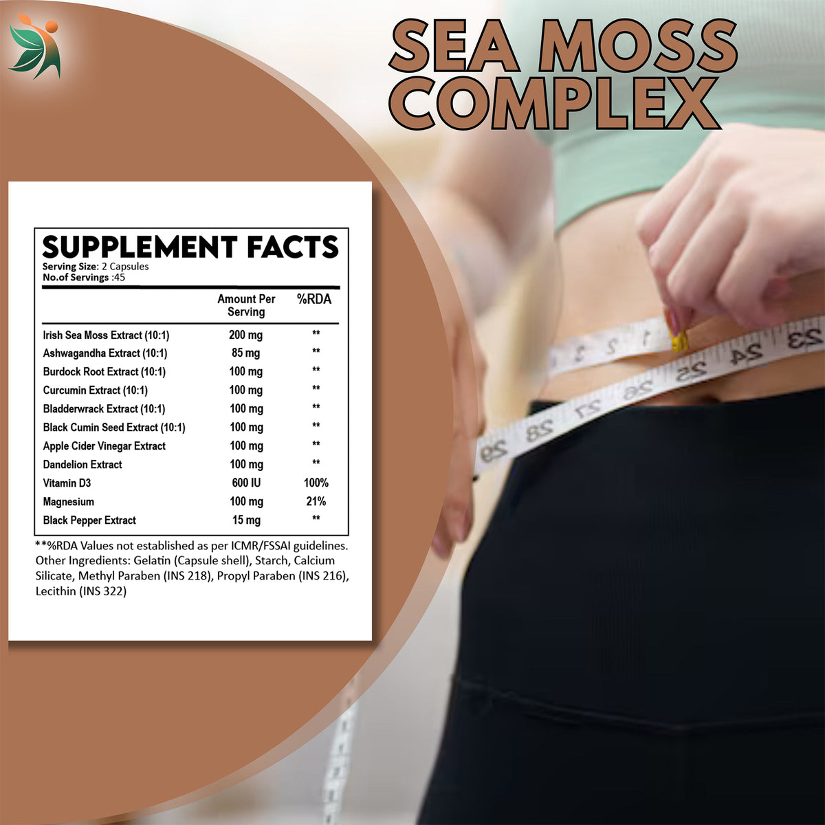 SeaMossCapsuleSupplementFact