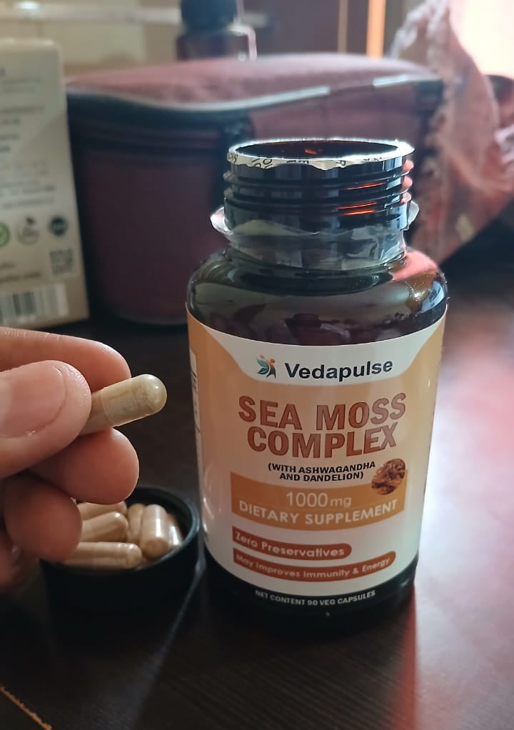 Sea Moss Complex Open Bottle Capsules