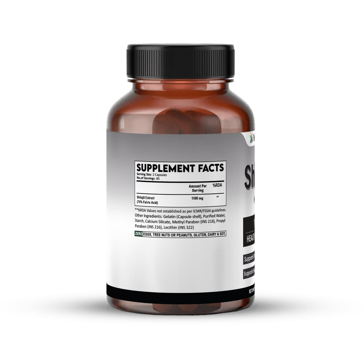 ShilajitCapsules1100mgLeftSide