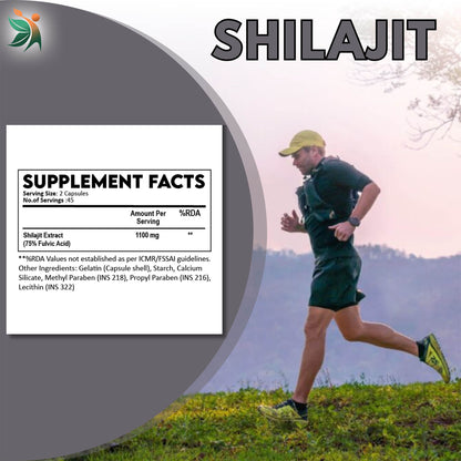 ShilajitCapsules1100mgSupplementFacts