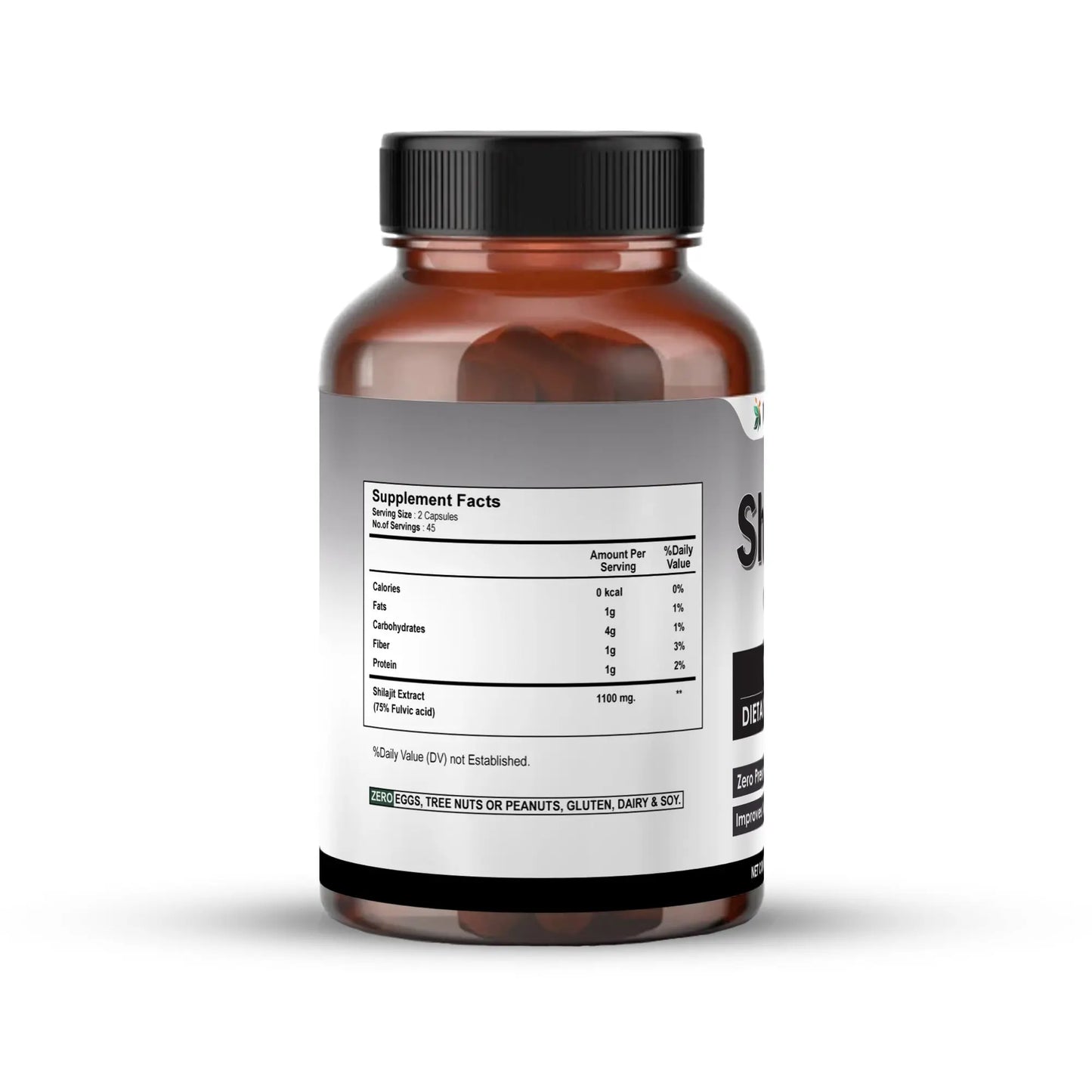 Shilajit 1100Mg Capsules | Vedapulse - Vedapulse