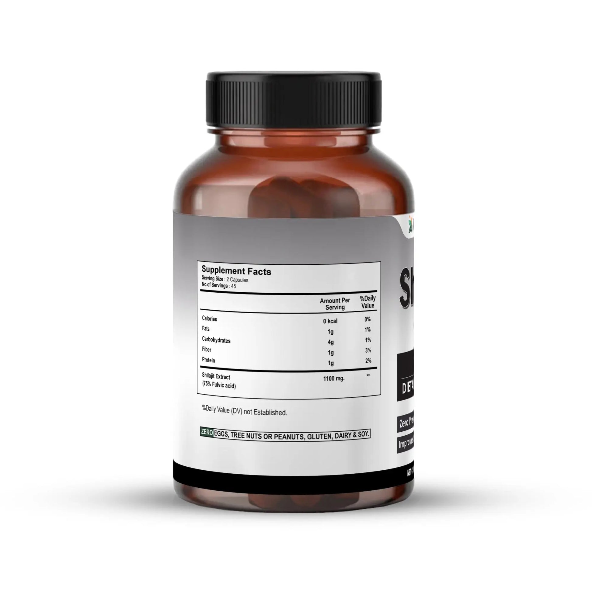 Shilajit 1100Mg Capsules | Vedapulse - Vedapulse