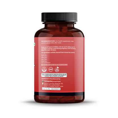 TartCherry500mgCapsuleBottleLeftSide